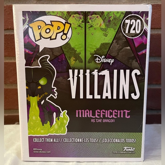 Funko Pop! Maleficent Dragon Glows in the Dark #720 - Picture 6 of 8
